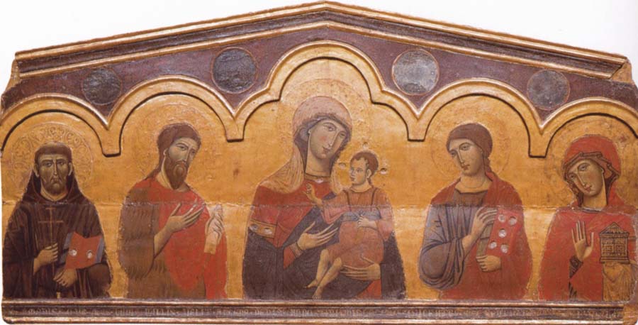 Madonna and Child with Four Saints